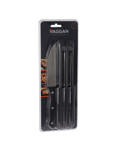 Vaggan Steakmessen - BBQ-messen - 4 stuks - Roestvrij staal 2