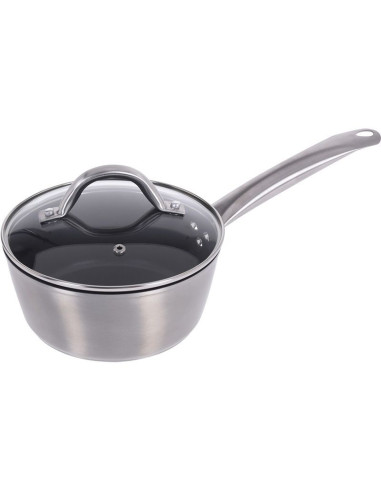 Steelpan met deksel - Ø18cm - gesmeed aluminium