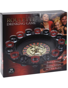 Roulette Drankspel - 16 shotglaajes 2
