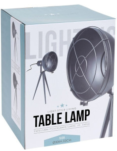 Tafellamp Spotlight - grijs 2