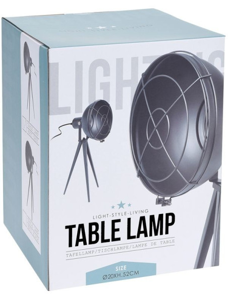 Tafellamp Spotlight - grijs