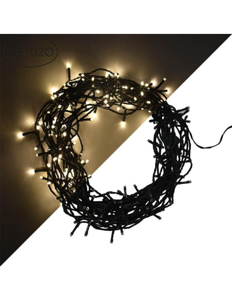 Ceruzo LED verlichting - 18 meter - 240 LED lampjes - warm wit - voor binnen en buiten