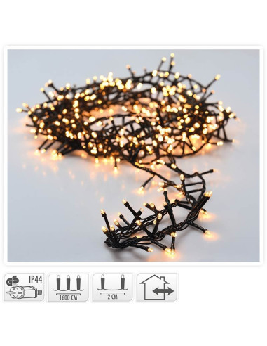 Snakelight 800 LED - 16 meter  - warm wit