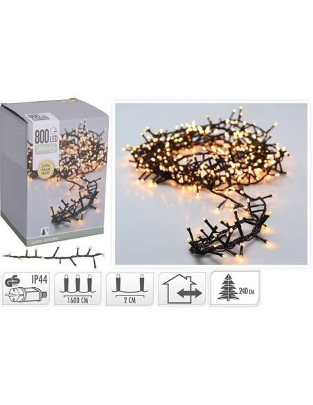 Snakelight 800 LED - 16 meter  - extra warm wit