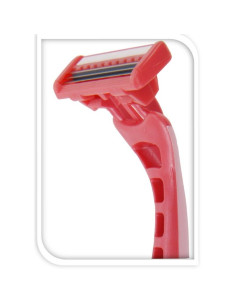 Scheermes Dames - Houder + 21 Mesjes 2