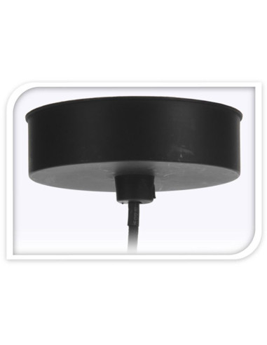 Hanglamp - Snoerpendel - Zilver - E27 Fitting