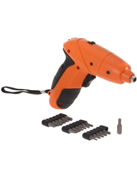 Schroefboormachine - met 18 Bits