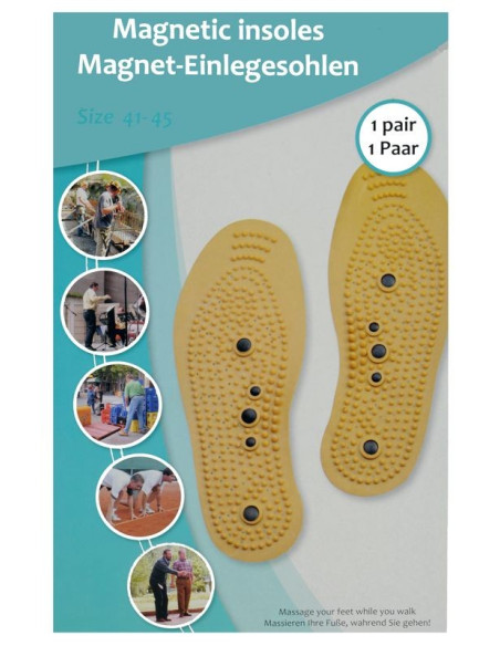 Magnetic Power inlegzolen maat 41-45