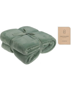 Fleece Deken 180x230 Olijfgroen