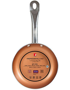 Bergner Koekenpanset Copper Plus 20, 24 en 28 cm 2