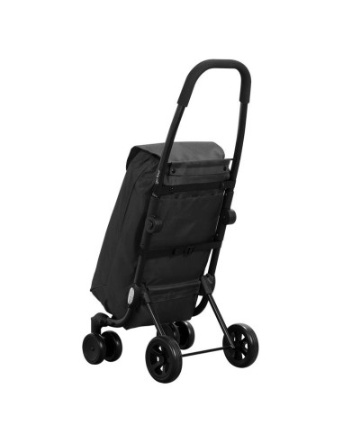Ceruzo Go Four Boodschappentrolley  - Zwart -...