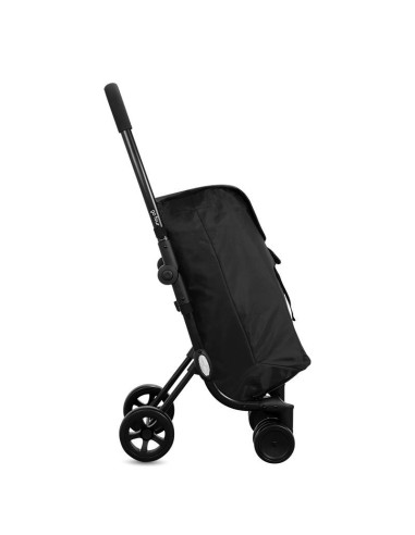Ceruzo Go Four Boodschappentrolley  - Zwart -...