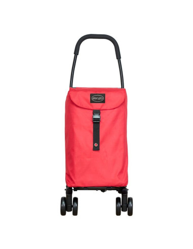 Ceruzo Go Four Boodschappentrolley  - Rood -...