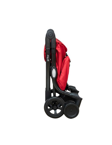 Ceruzo Go Four Boodschappentrolley  - Rood -...