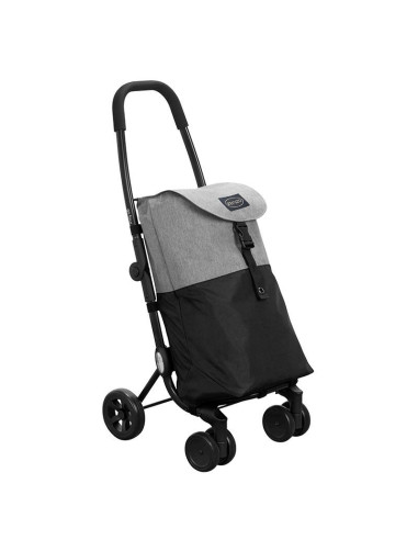 Ceruzo Go Four Boodschappentrolley  - Grijs /...