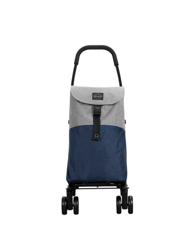 Ceruzo Go Four Boodschappentrolley  - Blauw /...