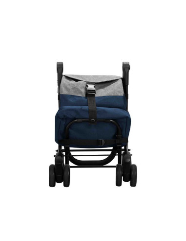 Ceruzo Go Four Boodschappentrolley  - Blauw /...