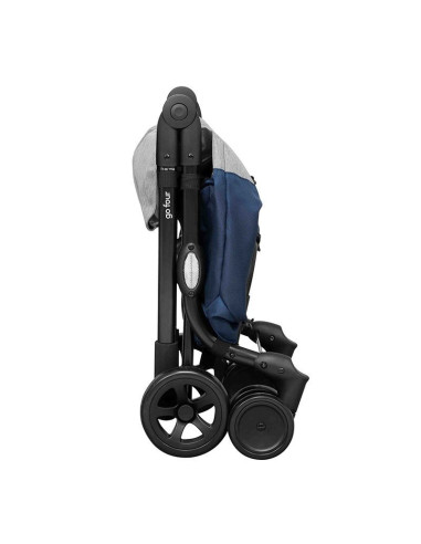 Ceruzo Go Four Boodschappentrolley  - Blauw /...