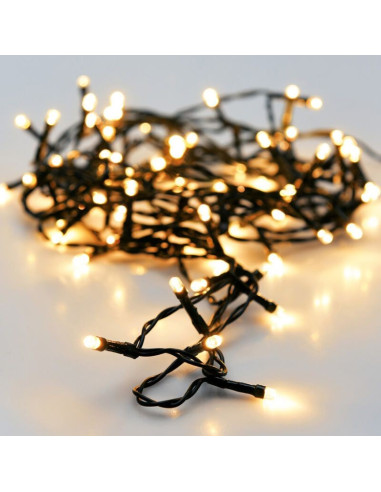 LED-verlichting 96 LED's - warm wit - op...