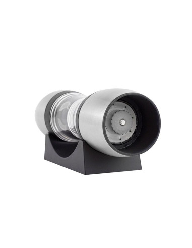 Masterpro Peper- & Zoutmolen - met Houder - RVS