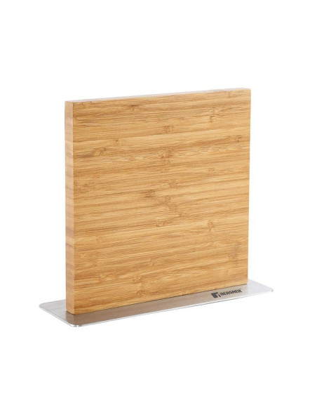 Bergner Messenset met Magneetblok - 5 delig - RVS en bamboe