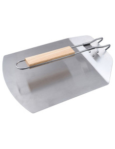 Masterpro Pizzaschep - Inklapbaar - RVS 2