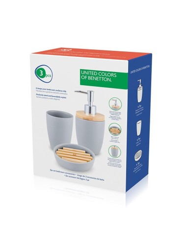 Benetton Badkamerset - 3 delig - keramiek