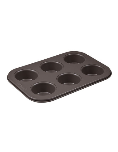 Bergner Muffinbakvorm - 2 stuks met 6...