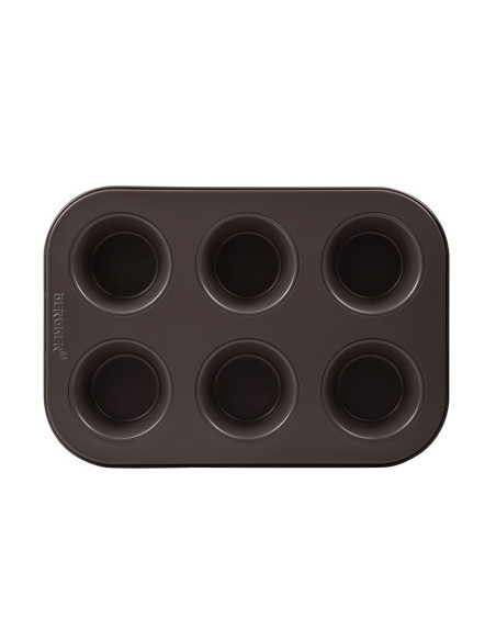 Bergner Muffinbakvorm - 2 stuks met 6 cupcakevormpjes - voor 12 Muffins - Lovers