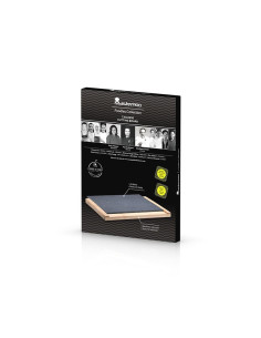 Masterpro Snijplank van Leisteen - met bamboe houder 2