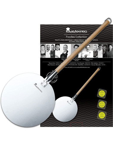 Masterpro Pizzaschep XL - voor oven en BBQ -...
