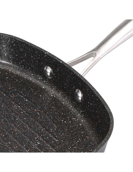 Infinity Chefs Grillpan - 28 x 28 cm - Ultra Turbo Inductie