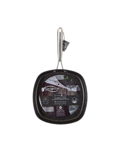 Infinity Chefs Grillpan - 28 x 28 cm - Ultra Turbo Inductie