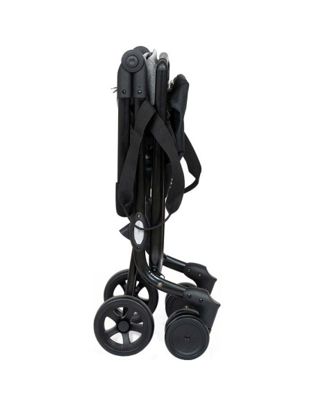 Ceruzo by Playmarket Easy Go Boodschappentrolley  - Zwart-Groen