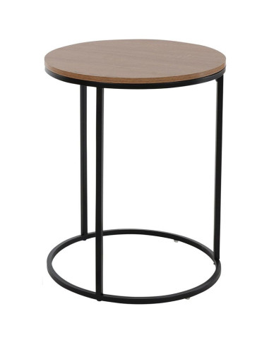 Bijzettafels -  Hout - 40xH50 en 30xH40 cm