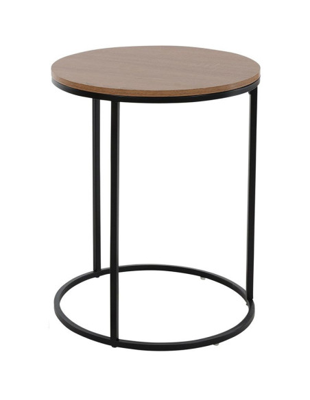 Bijzettafels -  Hout - 40xH50 en 30xH40 cm