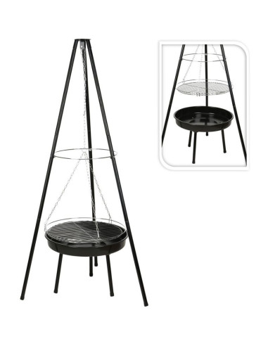 Vuurschaal Hangend- met Grilrooster - Driepoot...