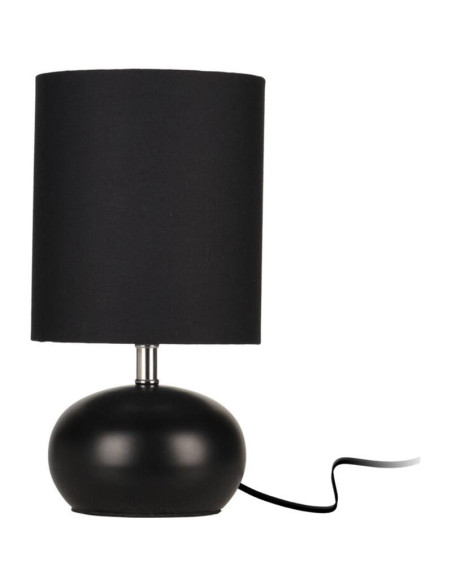 Tafellamp - 24 cm - zwart