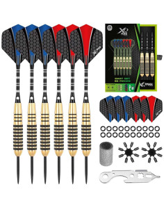 XQ Max Dartset - 6x 24 gram Steeltip - 56pcs