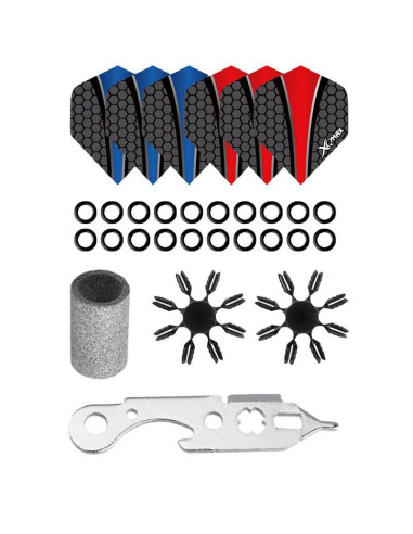 XQ Max Dartset - 6x 24 gram Steeltip - 56pcs