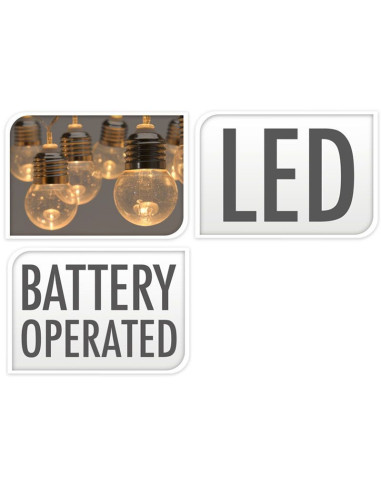 Feestverlichting - 30 LED Bolletjes - 4.50...