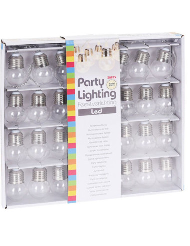 Feestverlichting - 30 LED Bolletjes - 4.50...