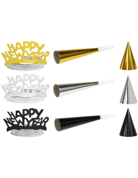 Partyset Happy New Year - 20 delig