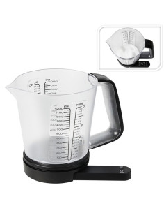 Keukenweegschaal met Maatbeker - 1200 ml - tot 5 kg 2