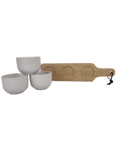 Tapasplank -  Apero-serveeer-set - 4-delig 2