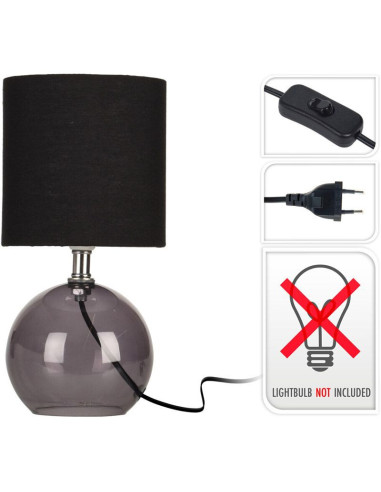 Tafellamp - 24cm - Zwart