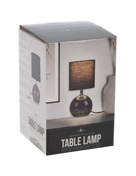 Tafellamp - 24cm - Zwart