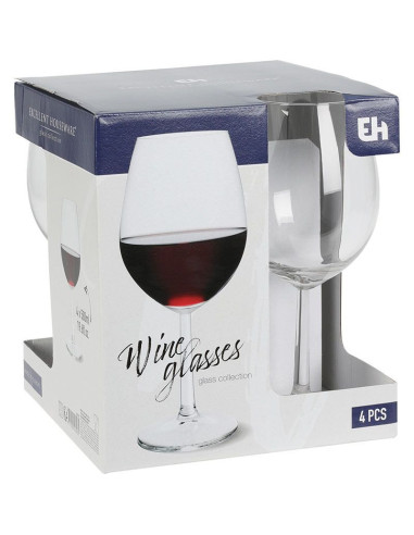 Rodewijnglazen - Set van 4 - 580 ml