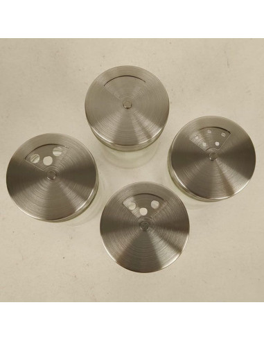 Kruidenset - 7 delig - RVS en glas