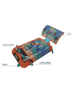 Flipperkast - Pinball Machine - 53x26 cm - Tafelmodel 2